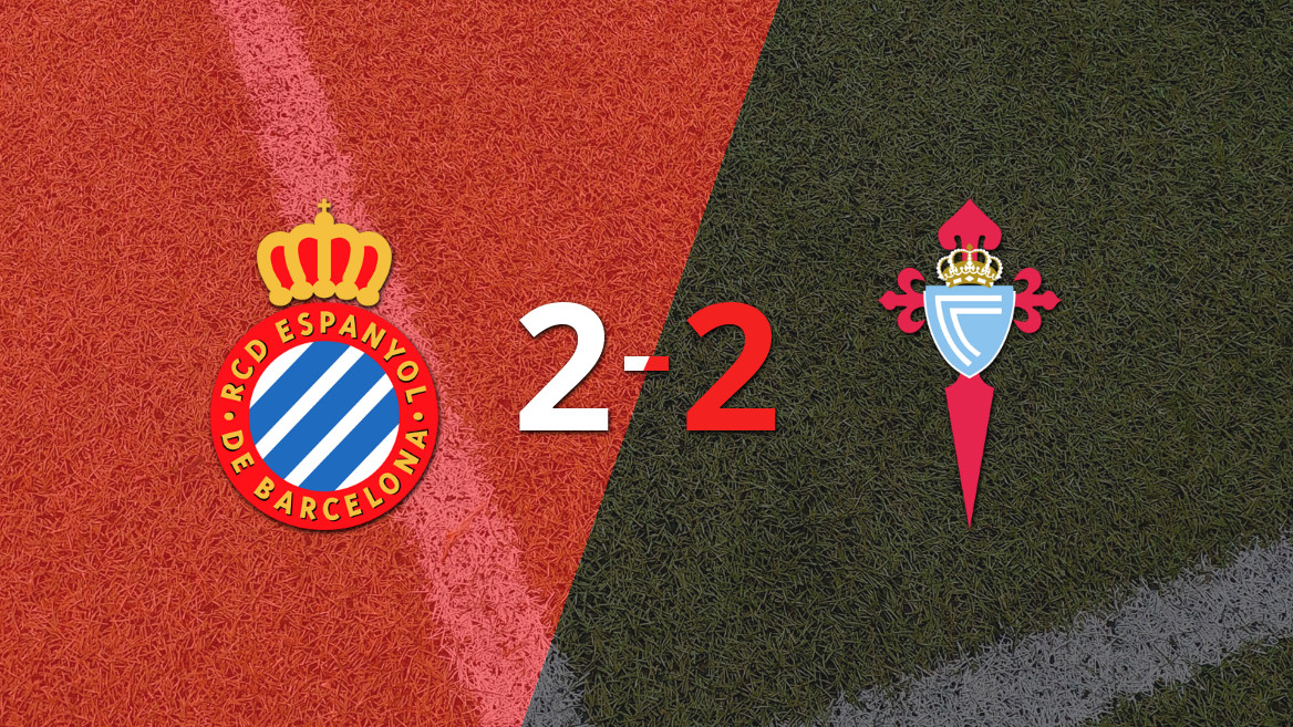 Borja Iglesias Equals the Score in Thrilling Match Between Celta and Espanyol