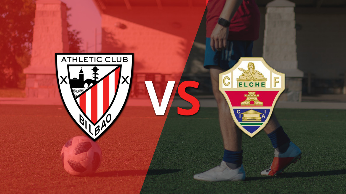 Athletic Bilbao e Elche se enfrentam na 25ª rodada da Liga