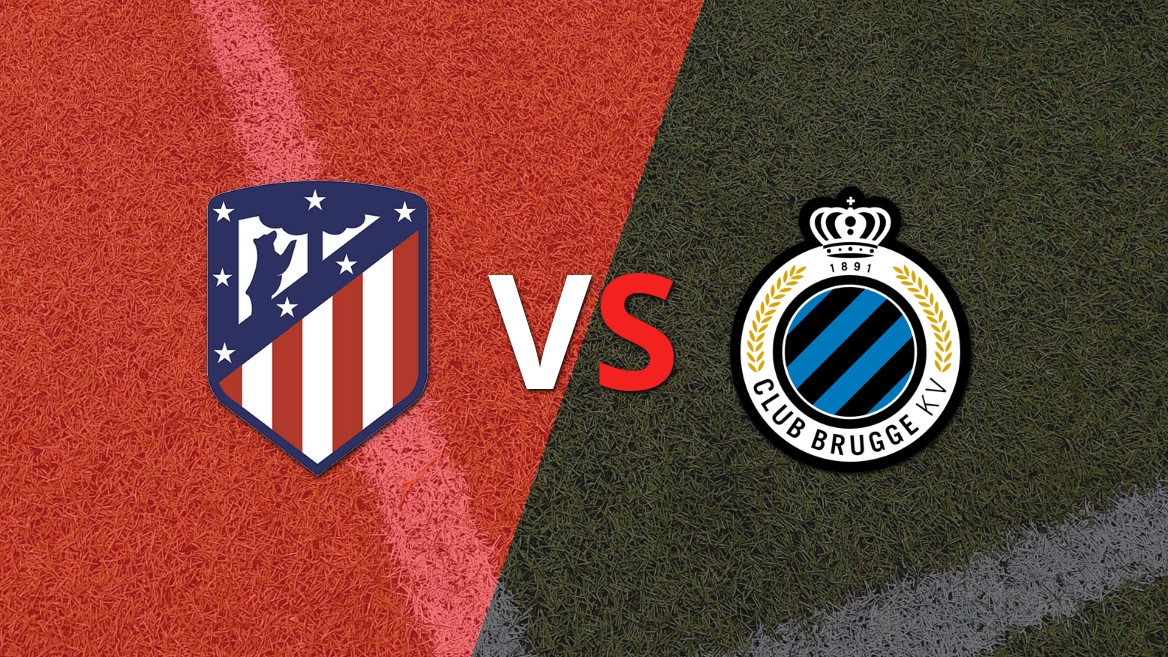 El Atlético de Madrid y el Club Brugge se juegan la clasificación en el Metropolitano