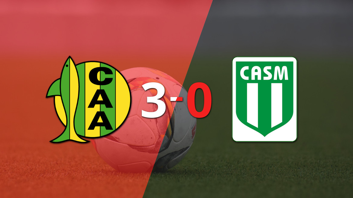 Aldosivi avança com vitória convincente sobre San Miguel