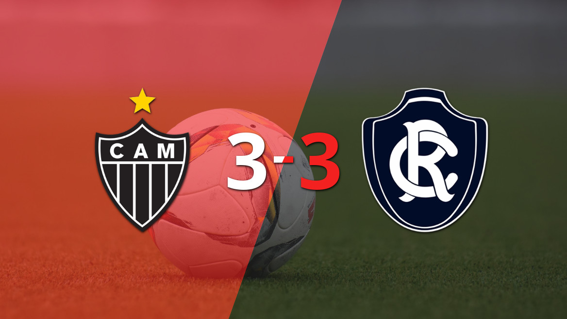 Dudu saves Atlético Mineiro with last-minute goal against Remo