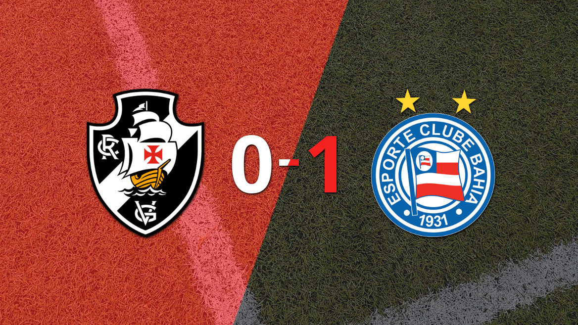 Bahia logra una victoria ajustada frente a Vasco da Gama con un gol de Luciano Juba