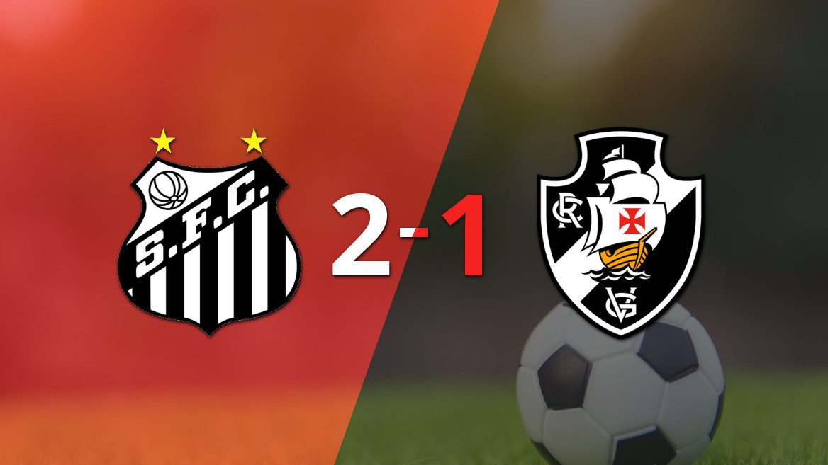 Neymar brilla con un doblete en la victoria de Santos sobre Vasco da Gama