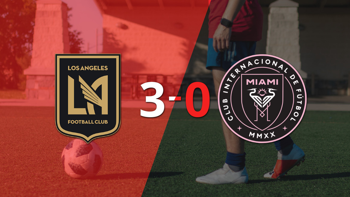 Los Angeles FC Dominates with a 3-0 Victory Over Inter Miami