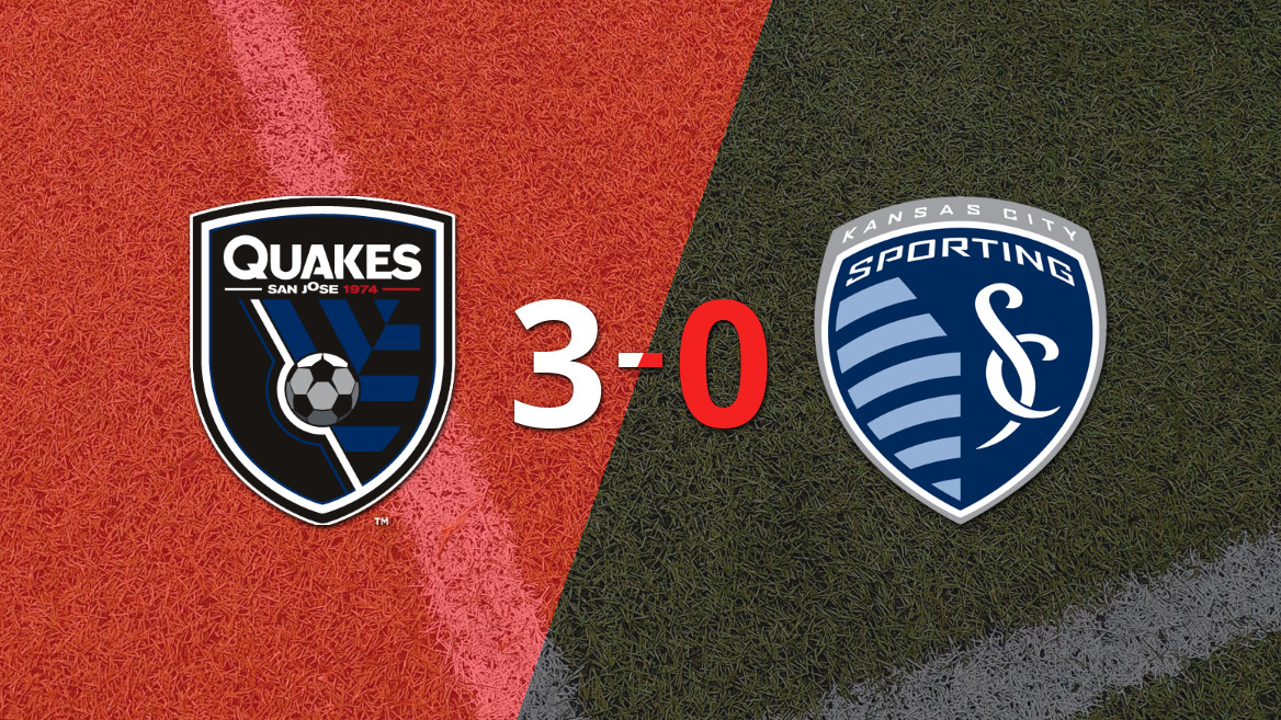 San José Earthquakes domina Sporting Kansas City com uma vitória de 3-0, com destaque para Daniel Munie