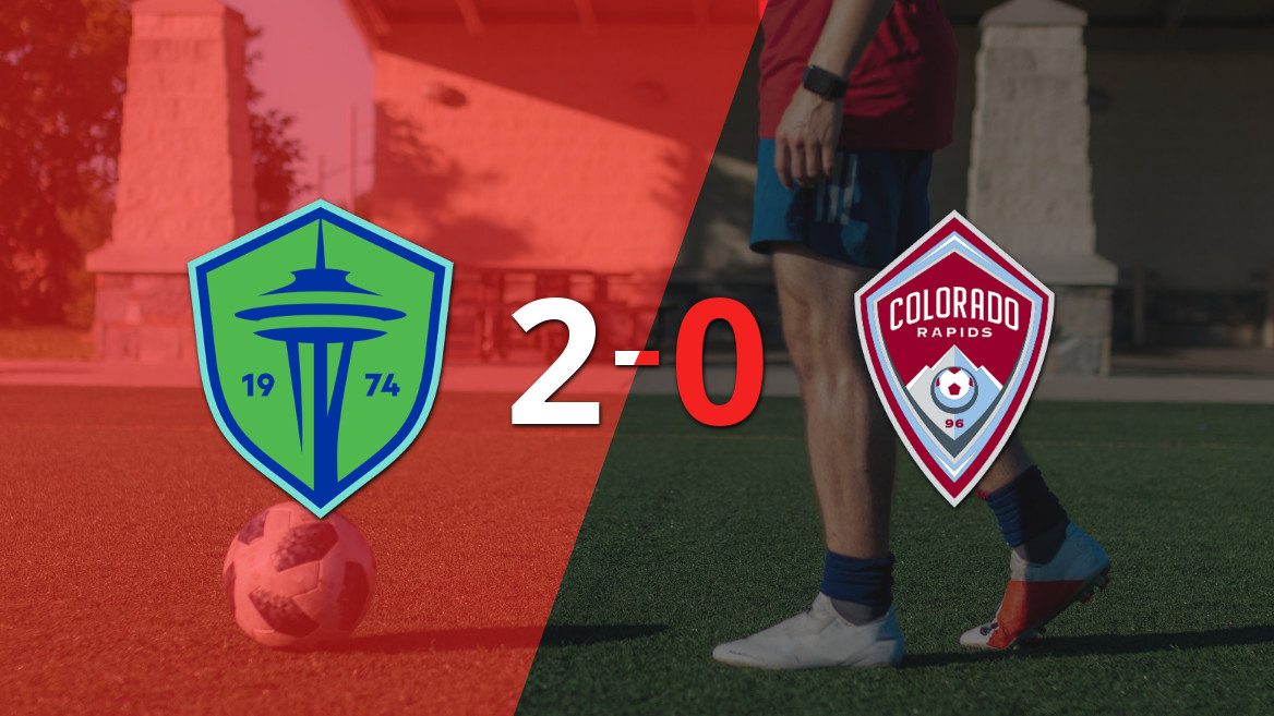Seattle Sounders conquista a Colorado Rapids en Lumen Field con un contundente 2-0
