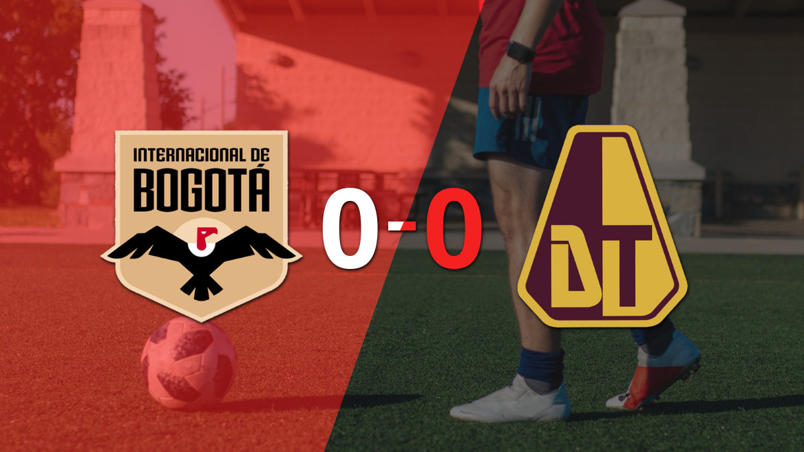Internacional de Bogotá and Tolima Battle to a Goalless Draw