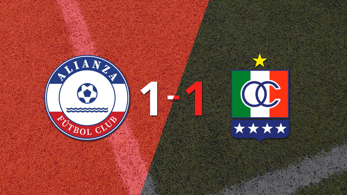 Gol de Jefry Zapata garante o empate entre Once Caldas e Alianza FC