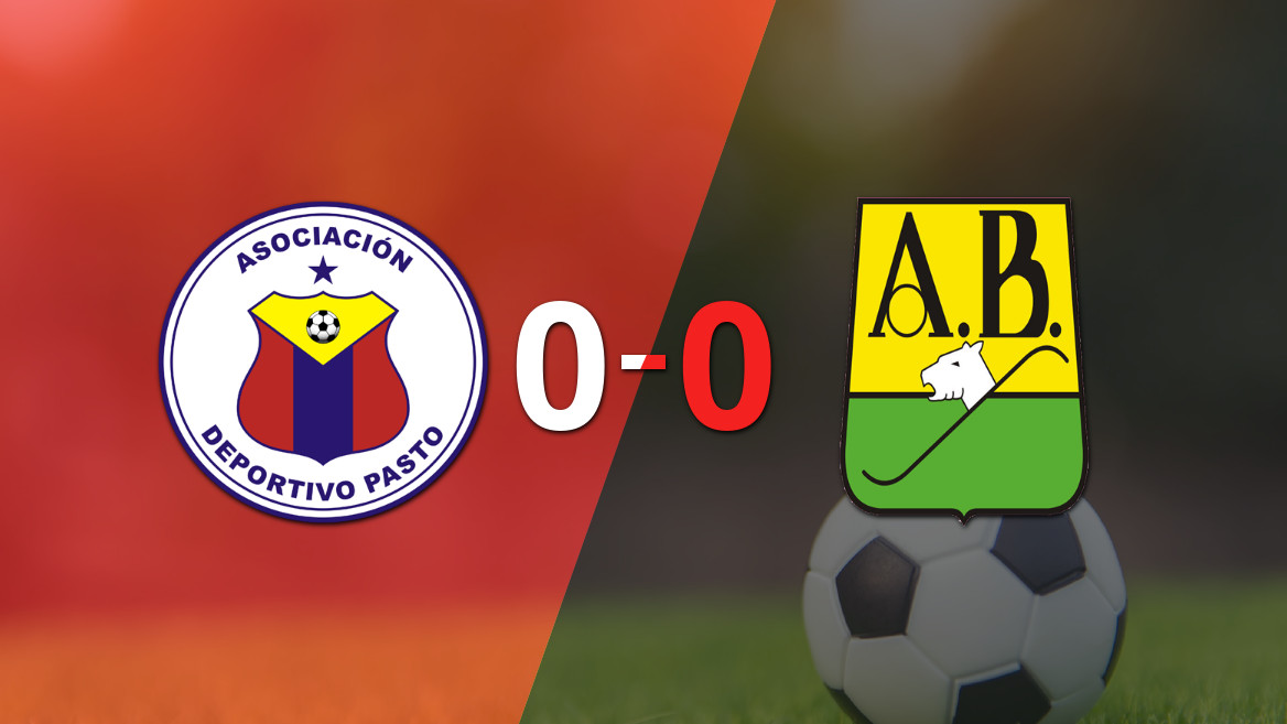 Empate sem gols entre Pasto e Bucaramanga