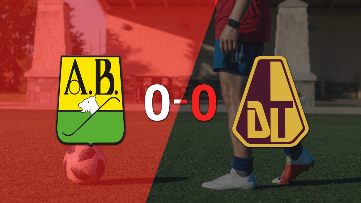 Empate sin goles entre Bucaramanga y Tolima