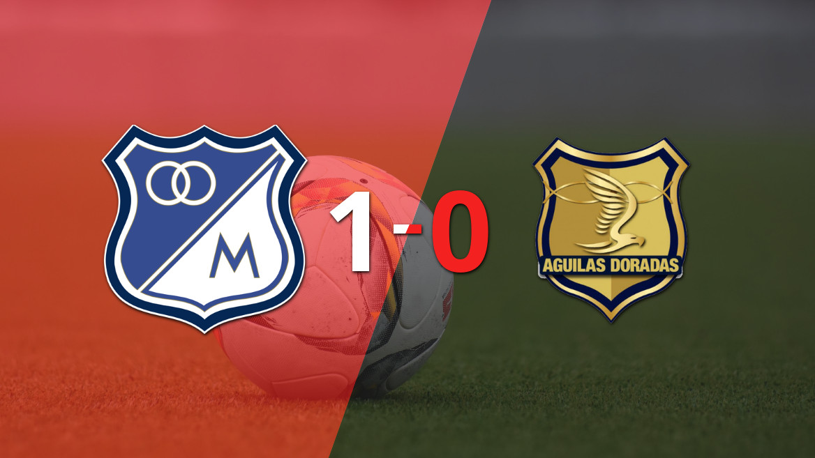 Millonarios Triumph Over Águilas Doradas Rionegro with a Penalty Goal