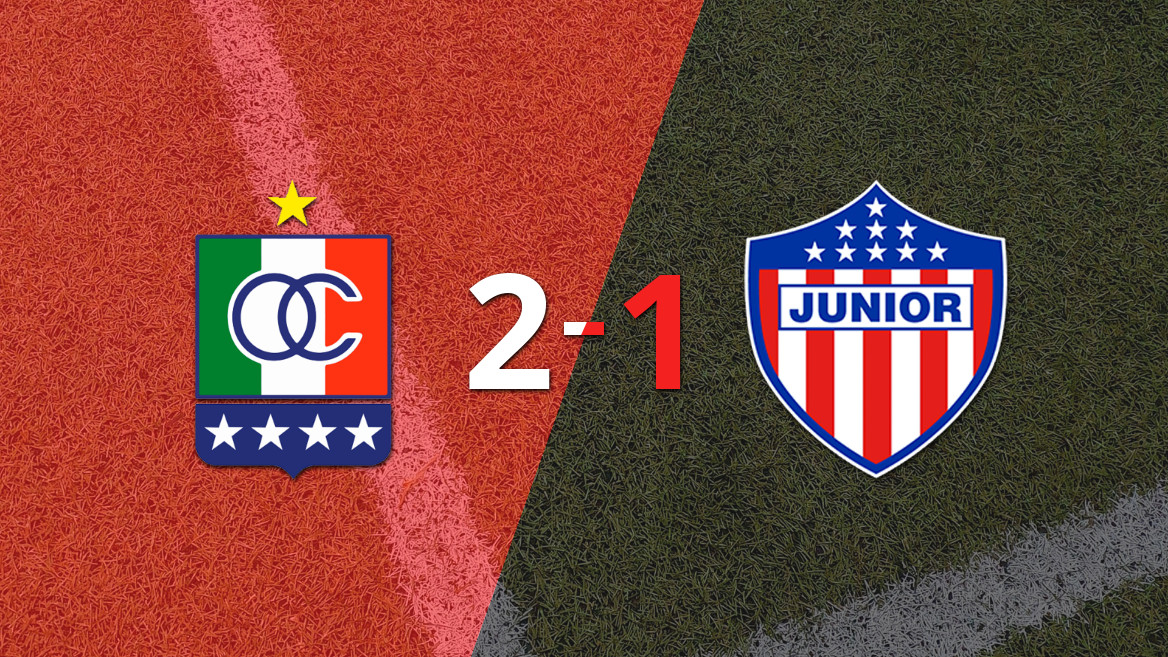 Once Caldas supera Junior com vitória em casa