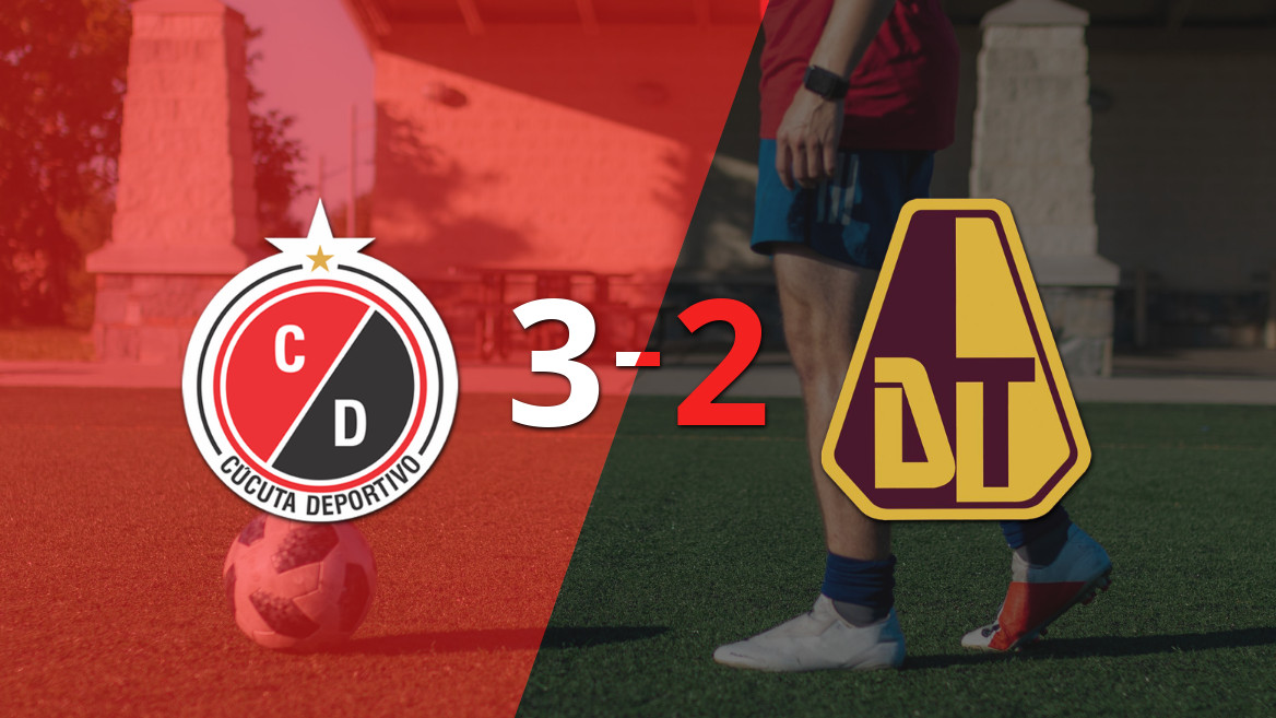 Cúcuta surprises Tolima with thrilling comeback victory