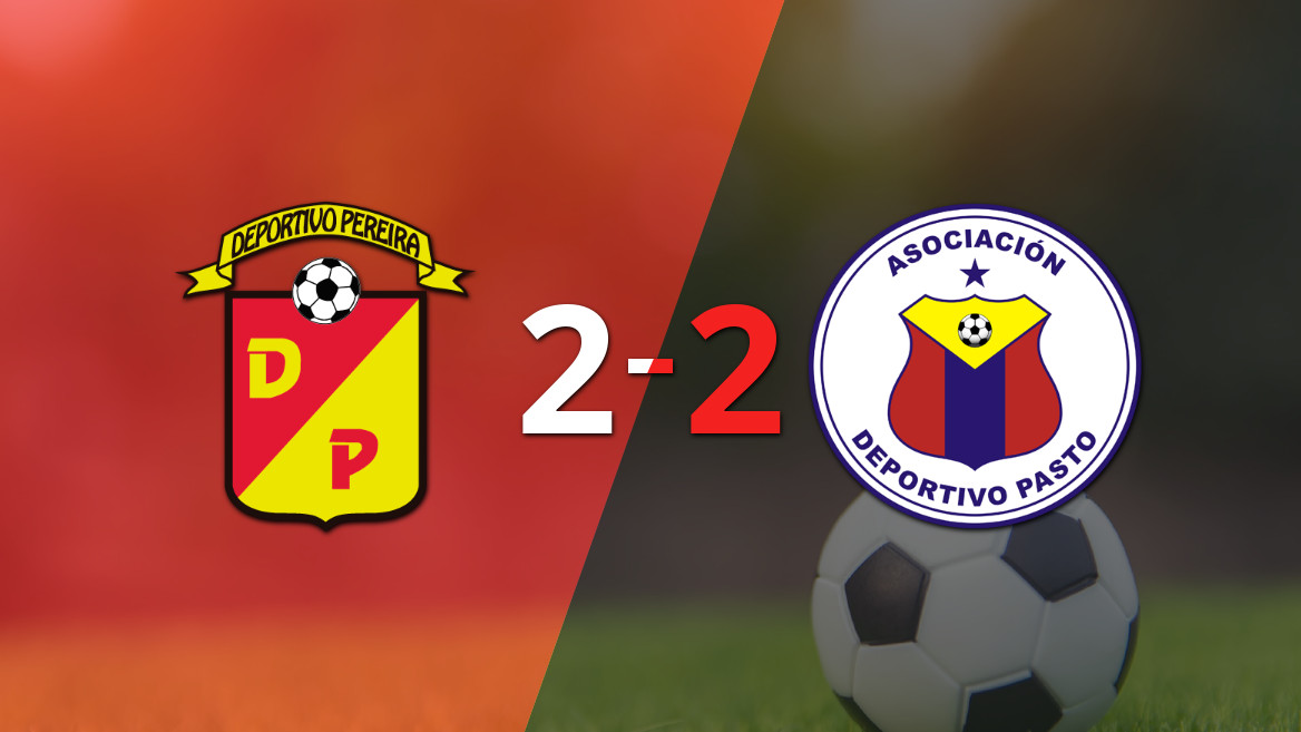 Pasto Holds Pereira to a Draw Thanks to Santiago Córdoba’s Brace