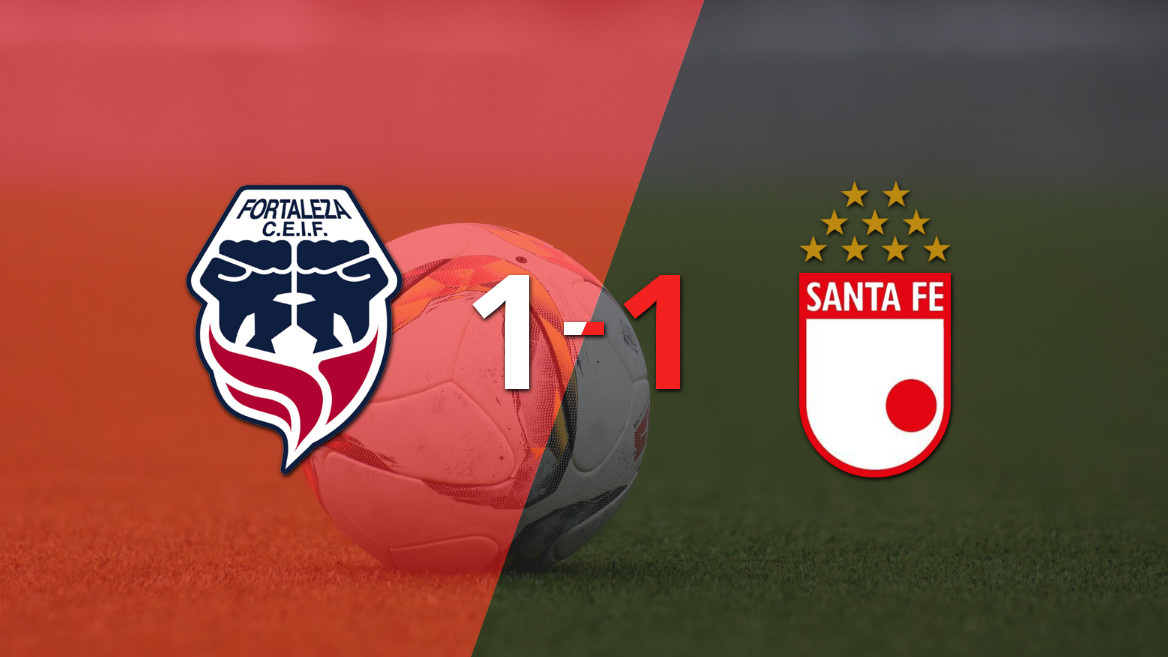 Nahuel Bustos Saves Santa Fe with Last-Minute Goal Against Fortaleza FC