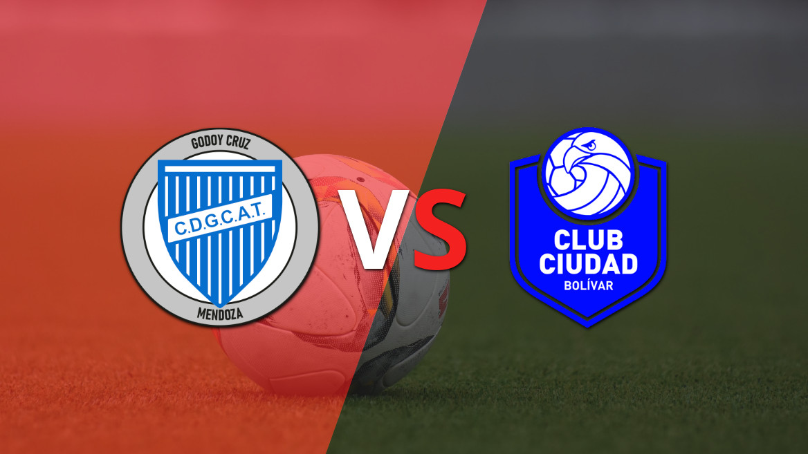 EN VIVO: Vicente Poggi rescata a Godoy Cruz con un gol agónico ante Ciudad Bolívar