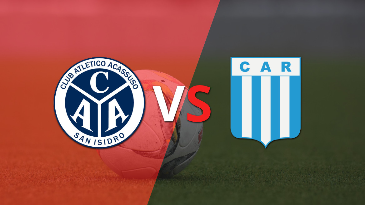 EN VIVO: ¡En juego el segundo tiempo! Acassuso lidera 1-0 sobre Racing (Cba)