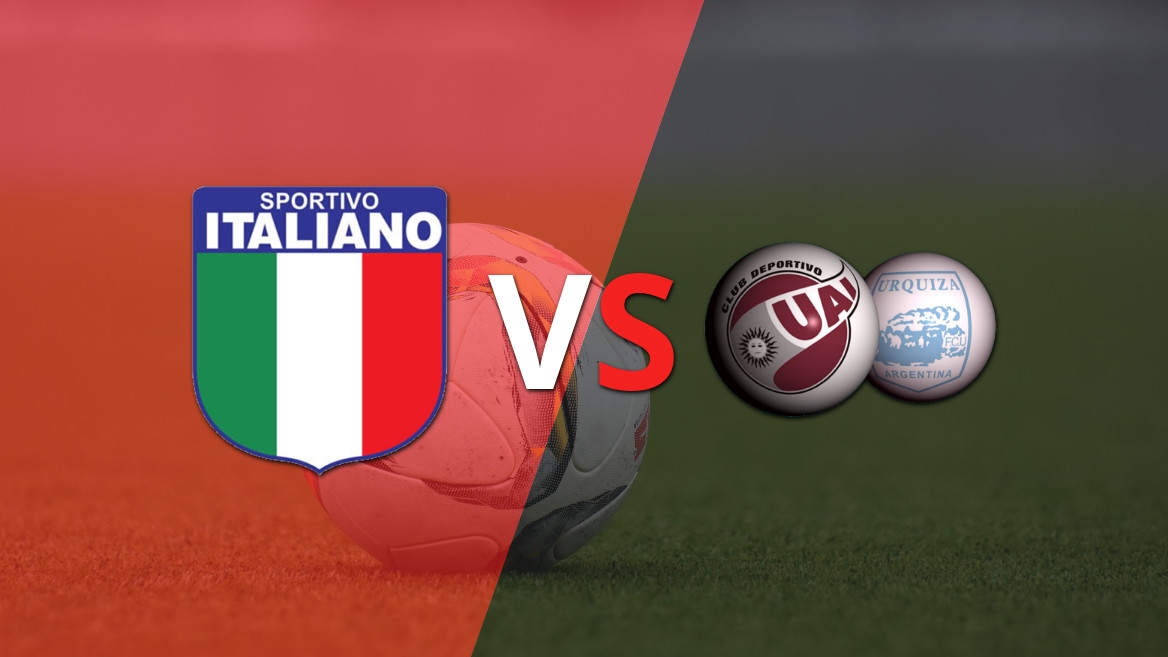 EN VIVO: Cero a cero terminó el partido entre Sp. Italiano y UAI Urquiza al comenzar el torneo