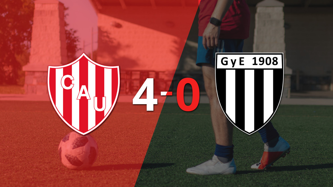 Unión brilha e vence Gimnasia (Mendoza) por 4-0