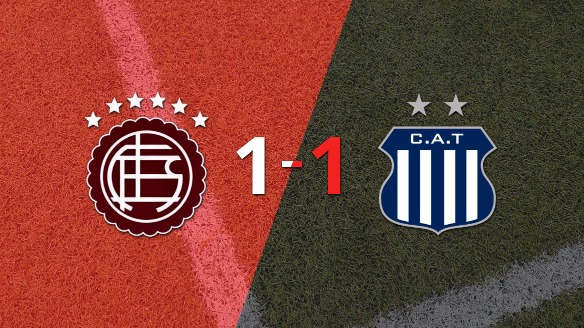 Dylan Aquino scores late equalizer to secure draw for Lanús against Talleres