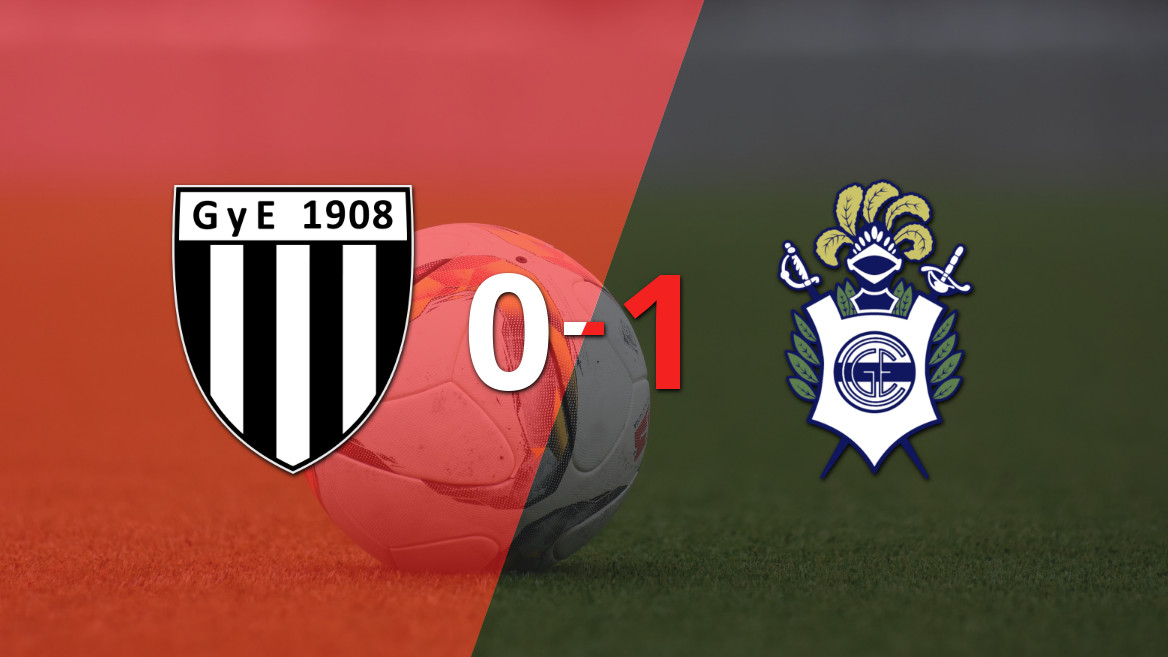 Gimnasia se llevó el triunfo ante Gimnasia (Mendoza) con un gol de Marcelo Torres