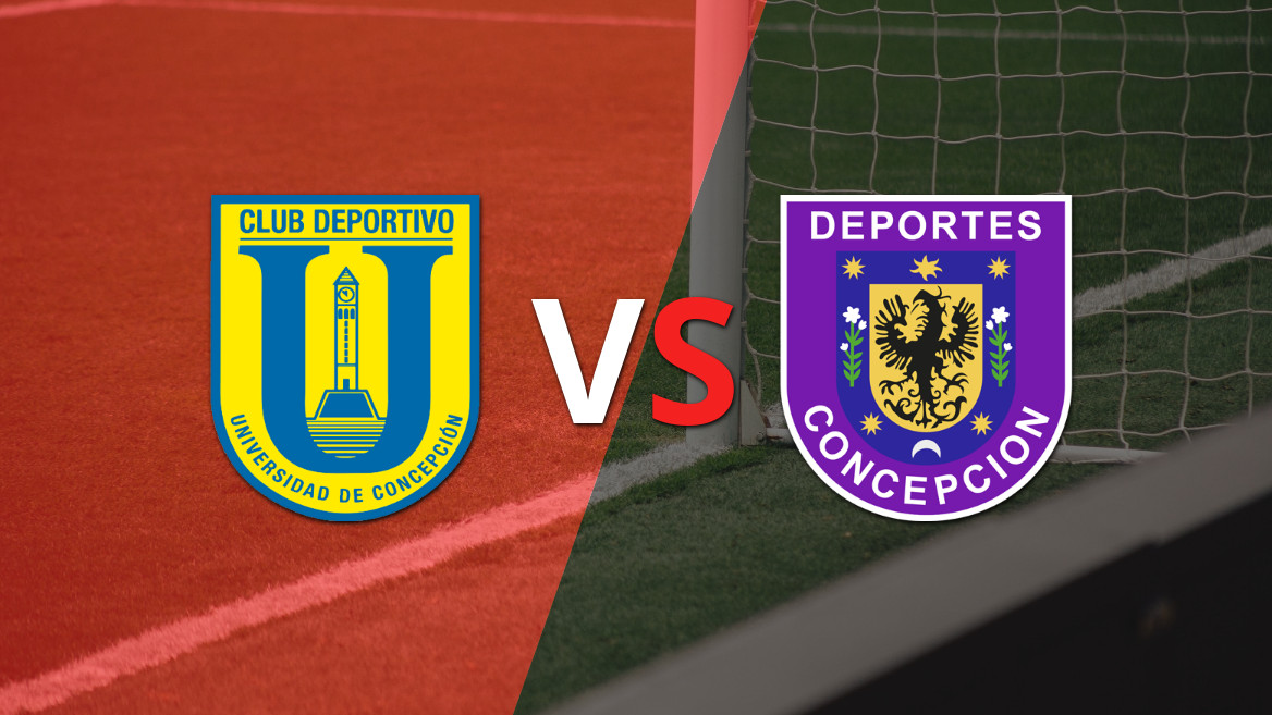 EN VIVO: U. Concepción lo dio vuelta ante D. Concepción y venció por 2 a 1