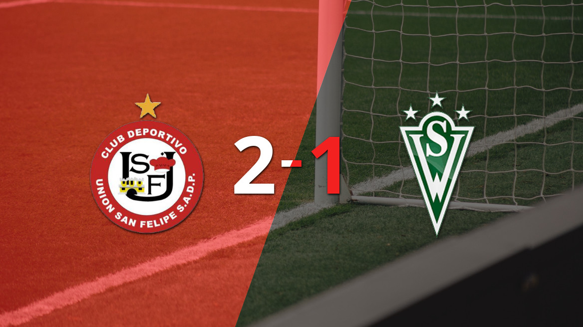 Triunfo de U. San Felipe ante Santiago Wanderers por 2-1