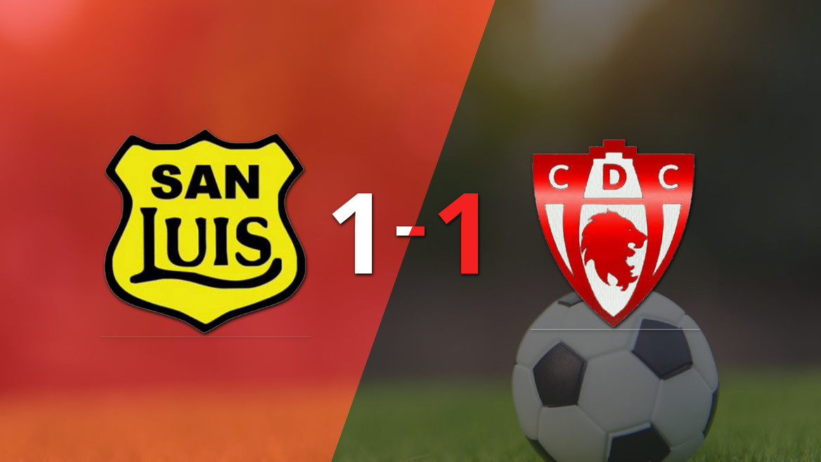 Draw between San Luis and D. Copiapó