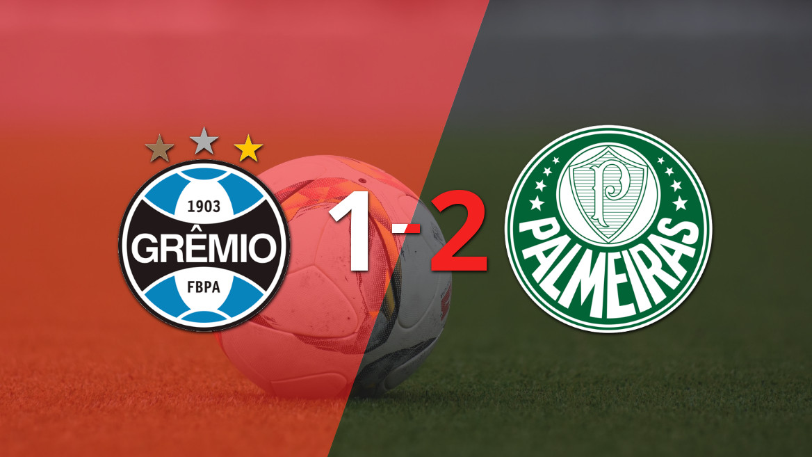 Palmeiras se impone con esfuerzo en un duelo reñido frente a Grêmio