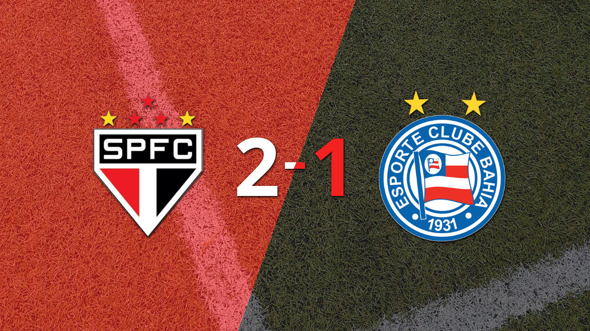 São Paulo garante vitória sobre o Bahia