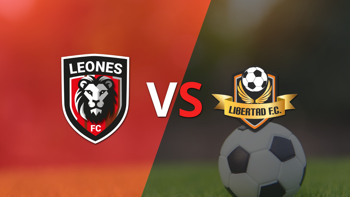 EN VIVO: Empate a uno entre Leones FC y Libertad