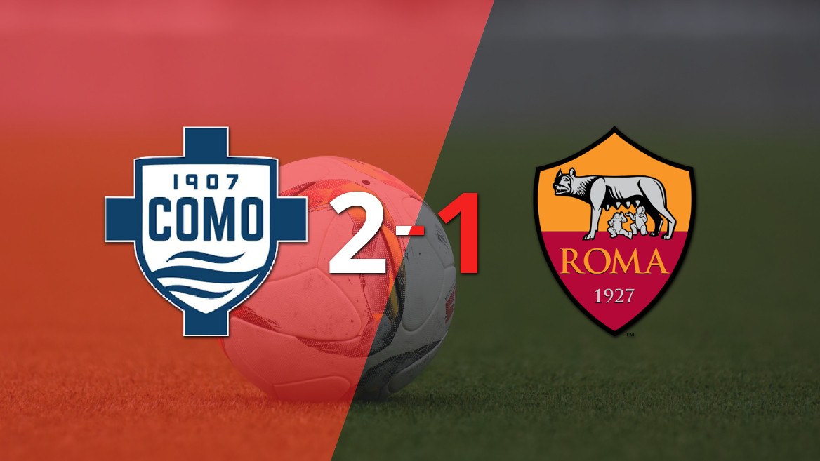 Como 1907 se impone por 2-1 ante Roma en un emocionante encuentro
