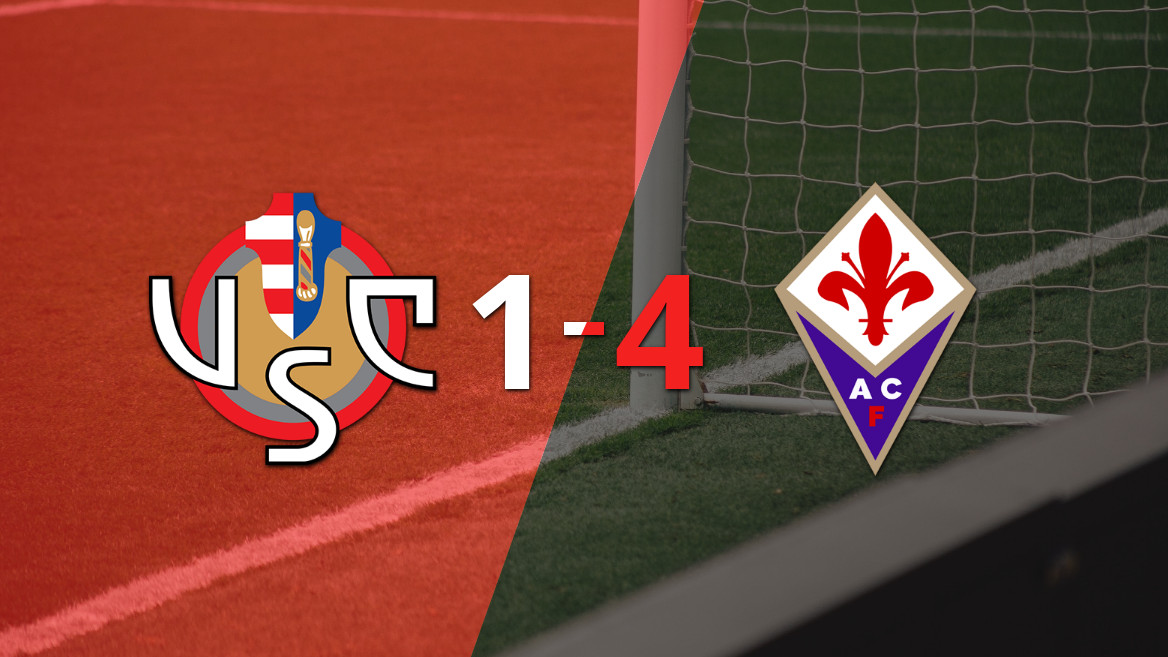 Cremonese sofre derrota humilhante de 4 a 1 para Fiorentina