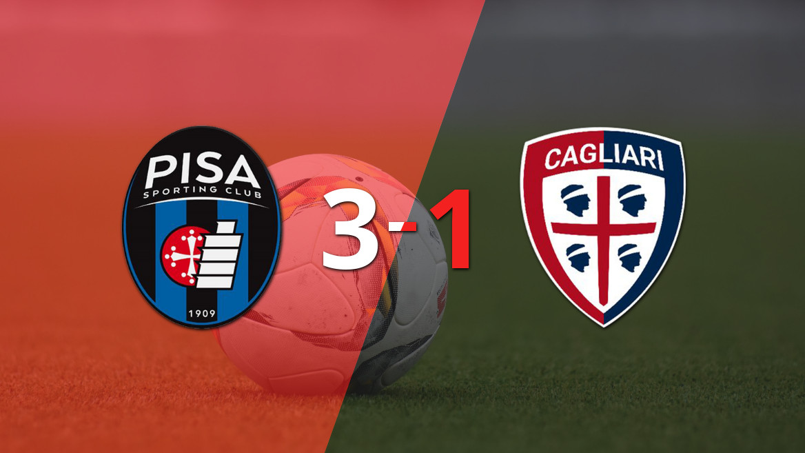 Antonio Caracciolo’s Double Secures 3-1 Victory for Pisa Against Cagliari