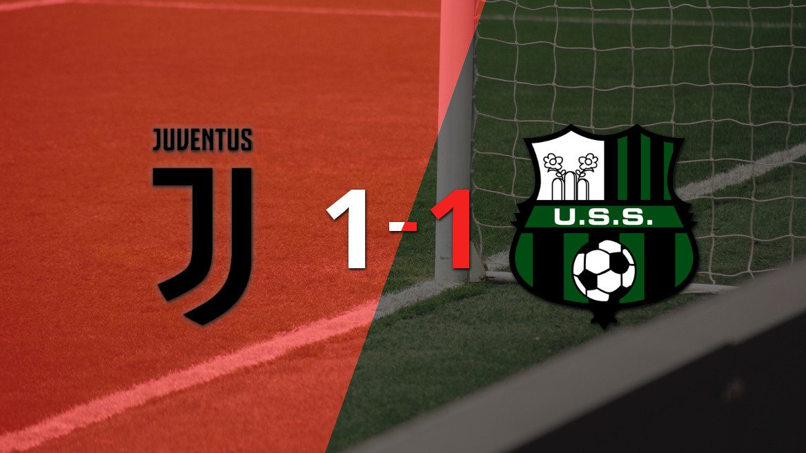 Juventus Holds Sassuolo to a Draw at Home