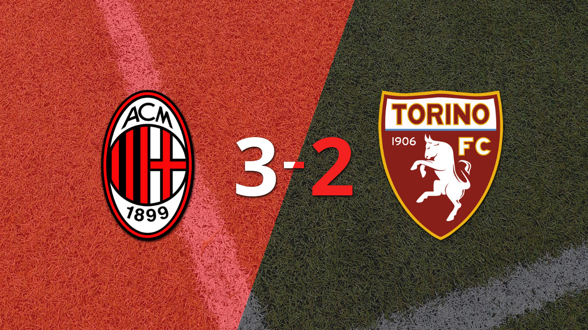 Milan se impone a Torino en un emocionante encuentro