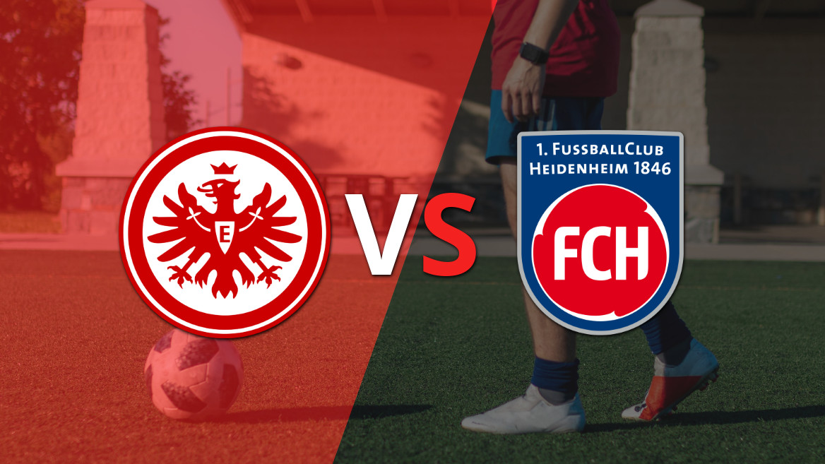 Previo al choque: Eintracht Frankfurt se enfrenta a Heidenheim