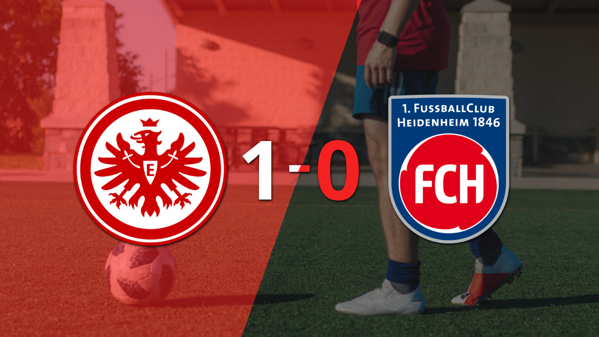 Eintracht Frankfurt consigue una victoria ajustada ante Heidenheim