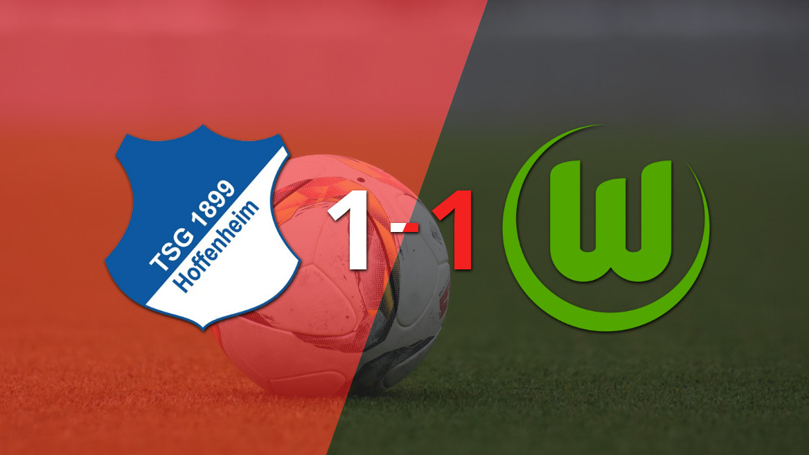 Reparto de puntos entre Hoffenheim y Wolfsburgo en un vibrante empate
