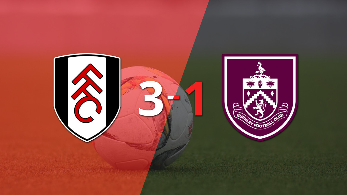 Fulham se destaca com vitória de 3-1 sobre Burnley após virada