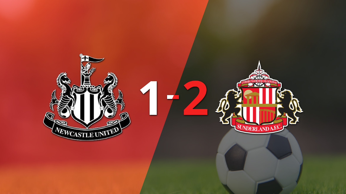 Sunderland logra una remontada épica y se impone 2-1 en St. James Park