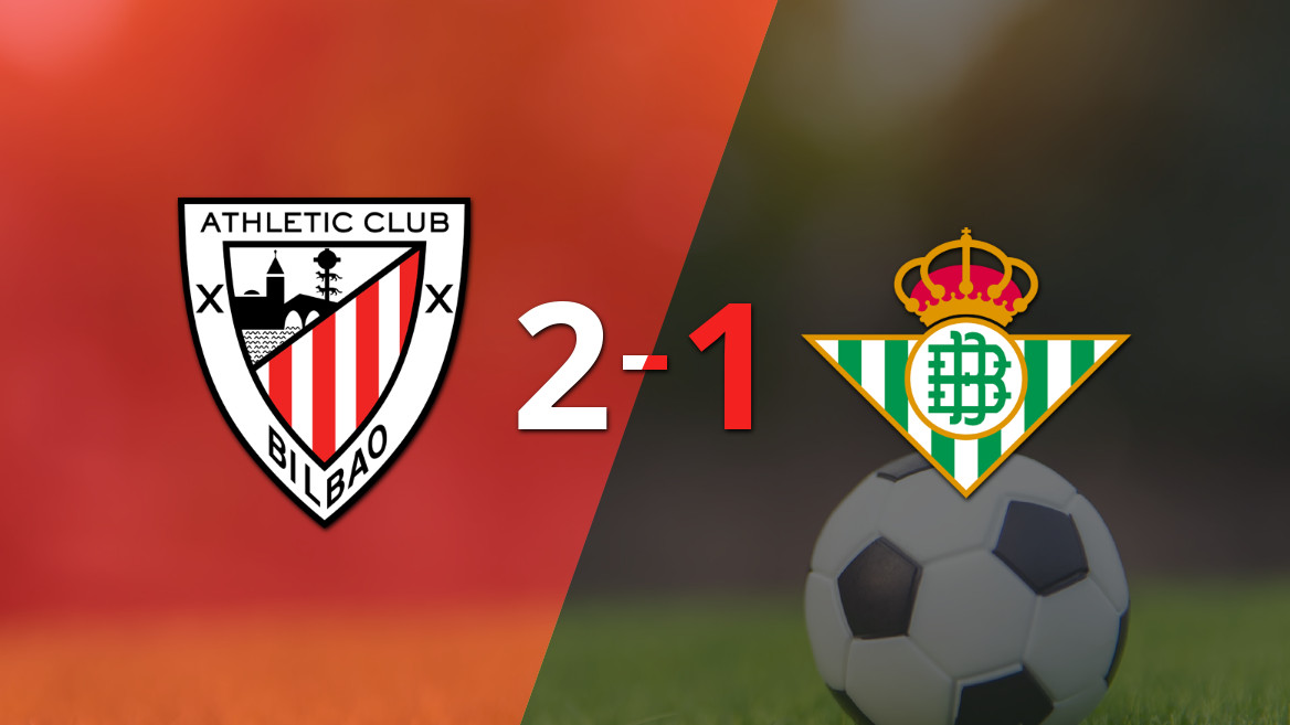 Athletic Bilbao Clinches Narrow Victory Over Betis 2-1