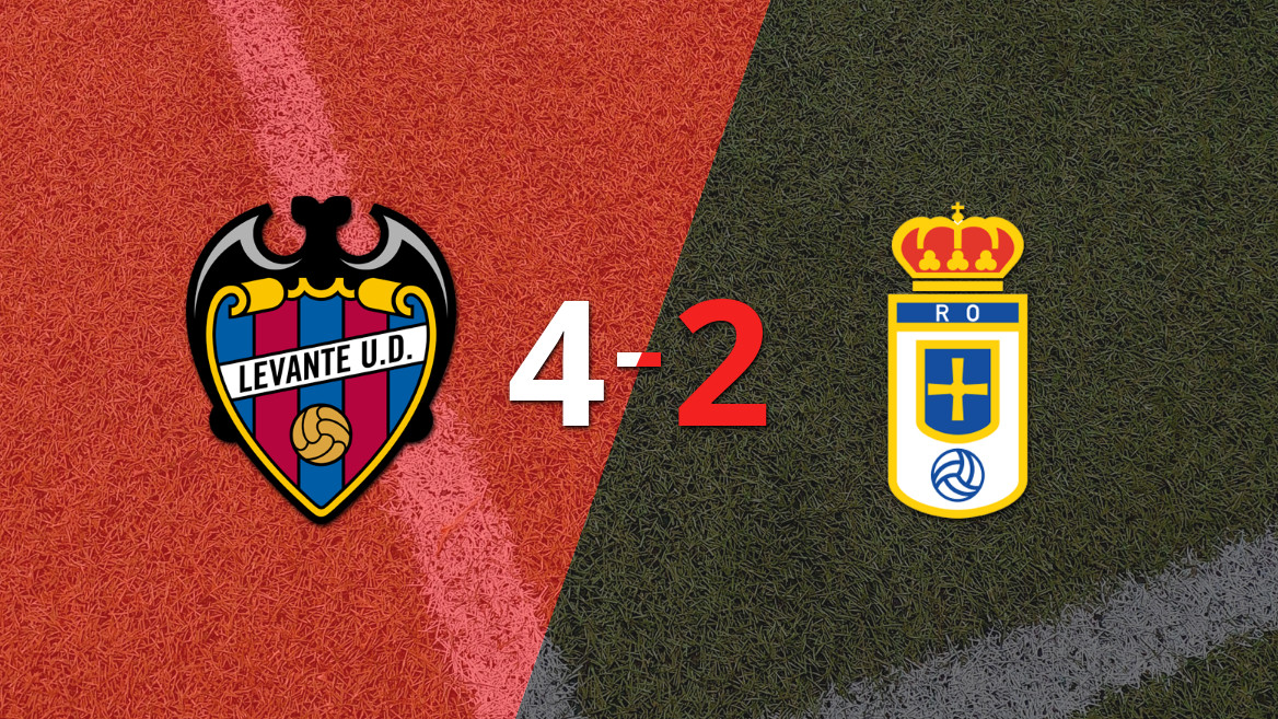 Carlos Espí brilla con un doblete en la victoria de Levante sobre Real Oviedo