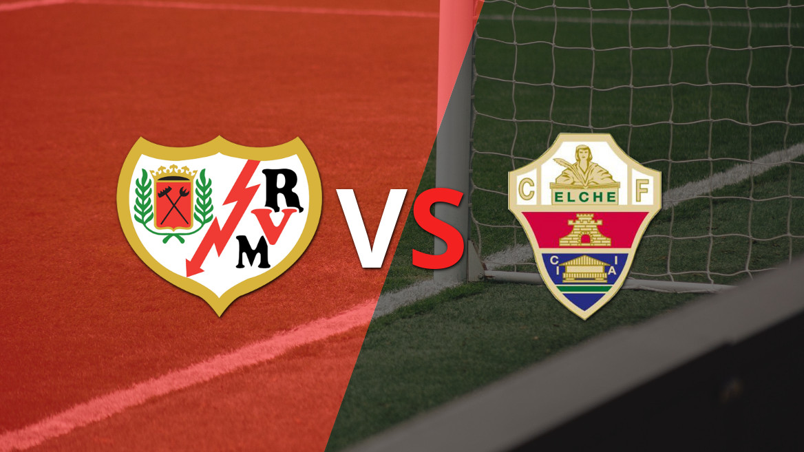 Rayo Vallecano enfrenta Elche na 30ª rodada da Liga