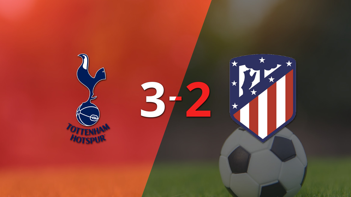 El Atlético de Madrid se despide agridulcemente tras perder 3-2 ante el Tottenham