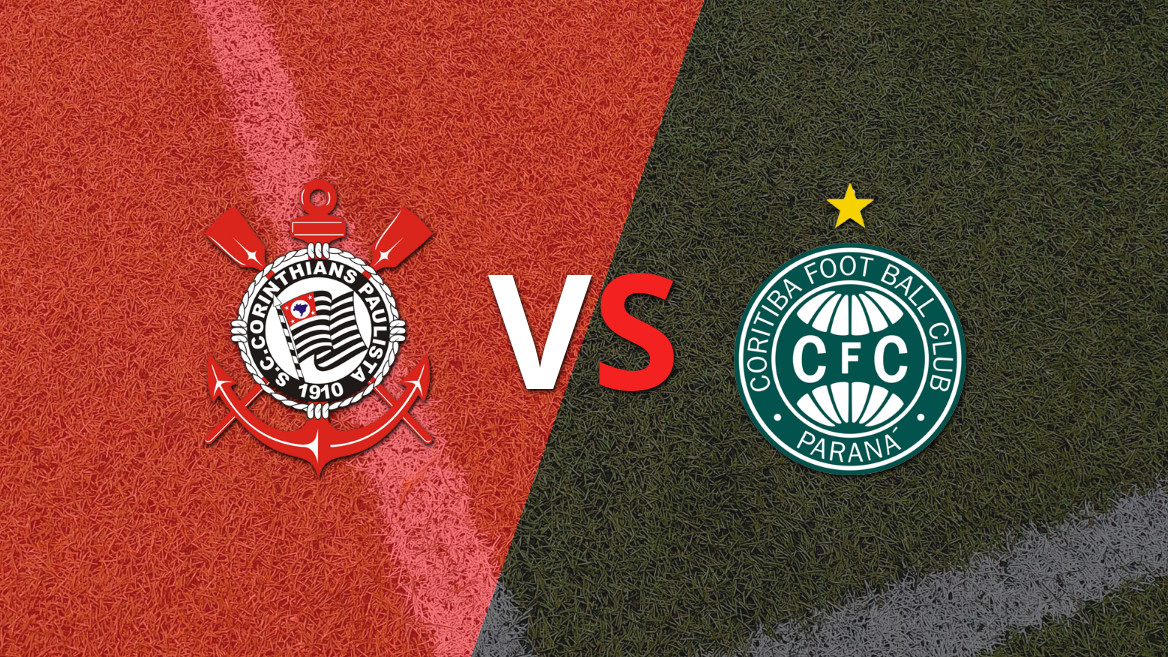 EN VIVO: Corinthians sucumbe ante Coritiba y pierde por 2 a 0