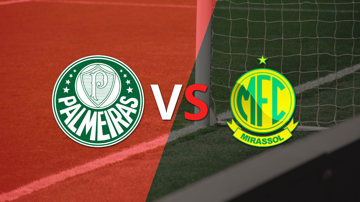 LIVE: At halftime: Palmeiras leads Mirassol 1-0