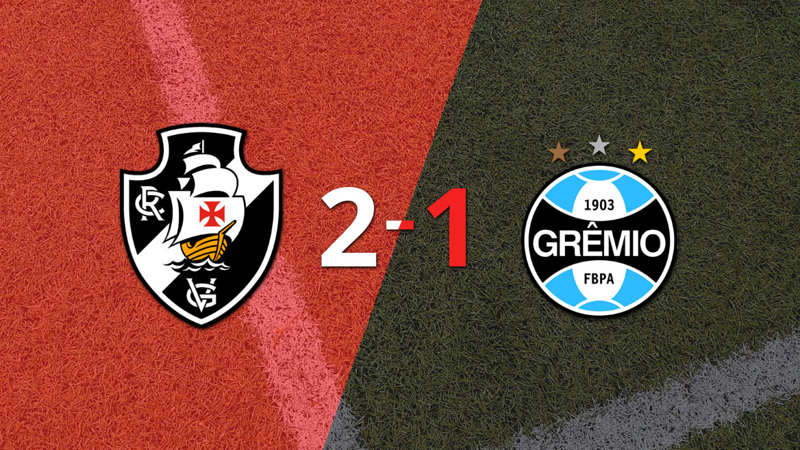 Vasco da Gama se impone 2-1 a Grêmio en un emocionante encuentro