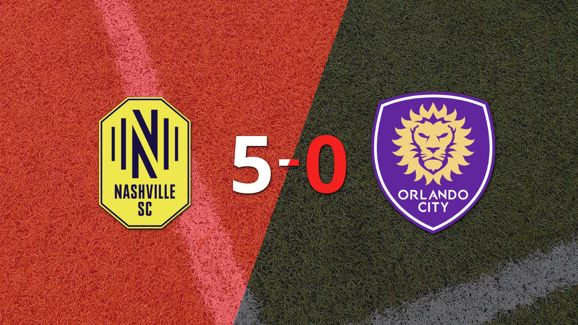 Sam Surridge brilha com hat-trick na vitória do Nashville SC sobre Orlando City SC