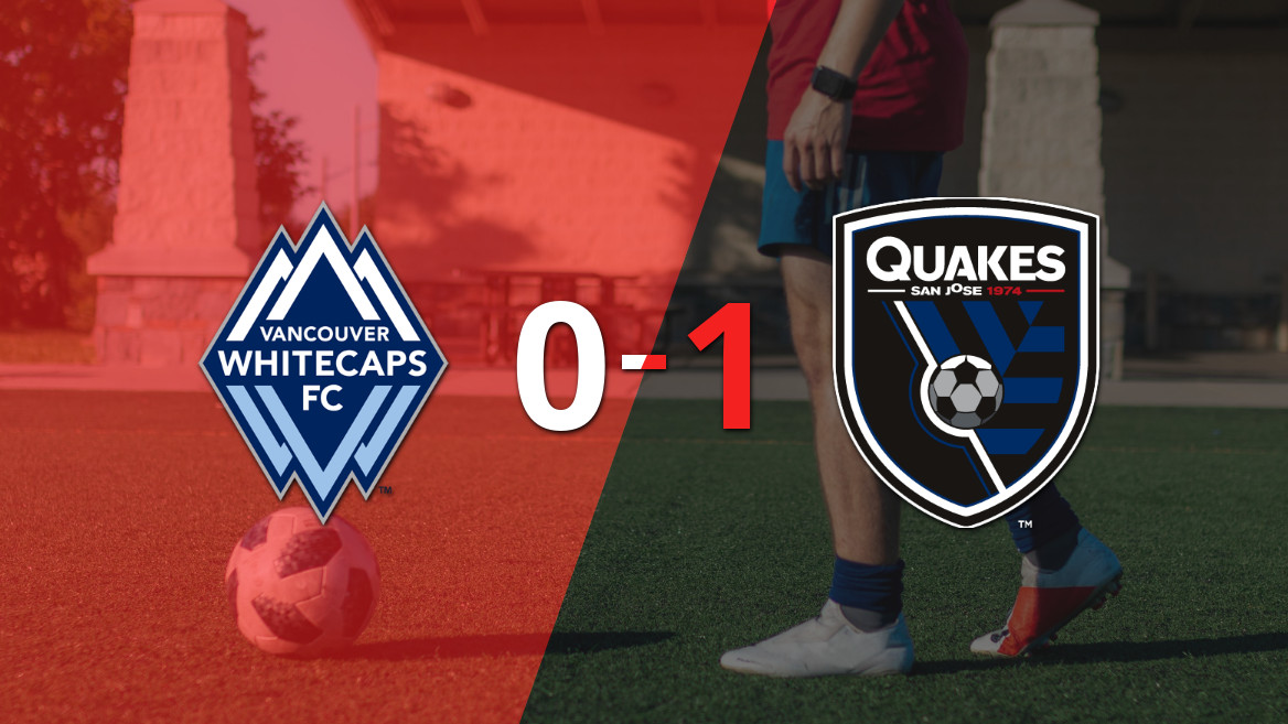 San José Earthquakes se impone 1-0 en un intenso duelo ante Vancouver Whitecaps FC